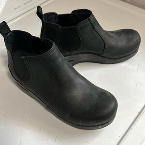 Women’s Black Dansko Frankie Ankle Boots Size 37 (US 7)